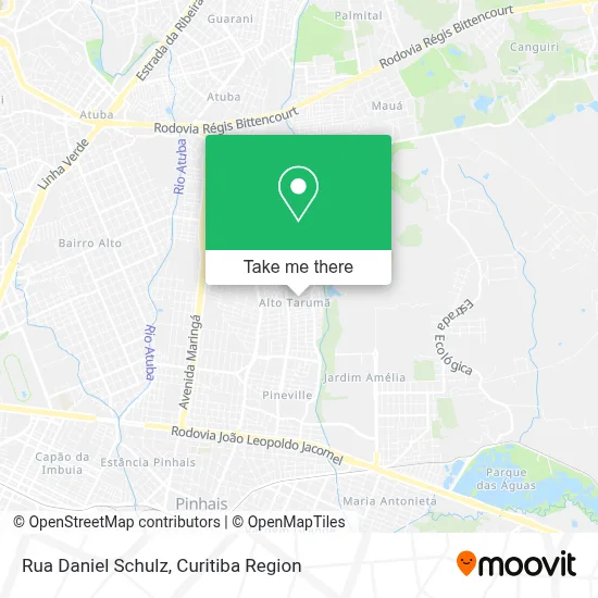 Rua Daniel Schulz map