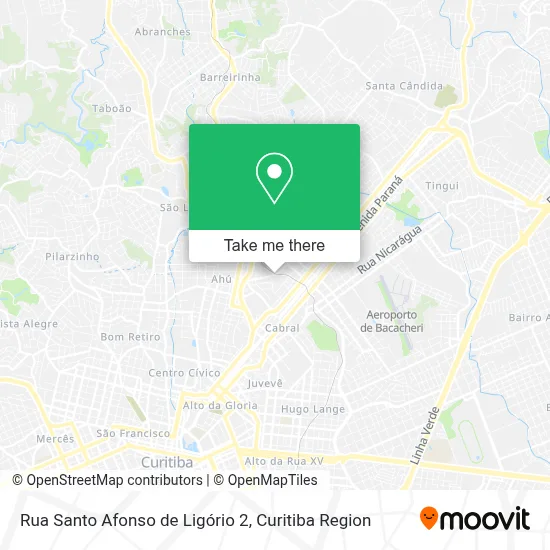 Rua Santo Afonso de Ligório 2 map