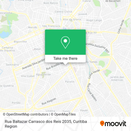 Rua Baltazar Carrasco dos Reis 2035 map