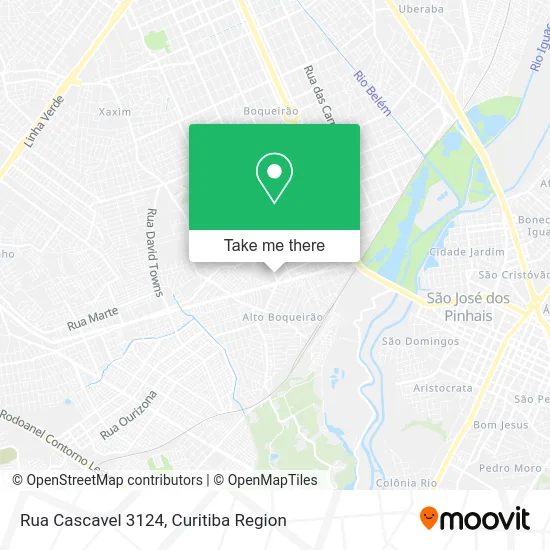 Rua Cascavel 3124 map
