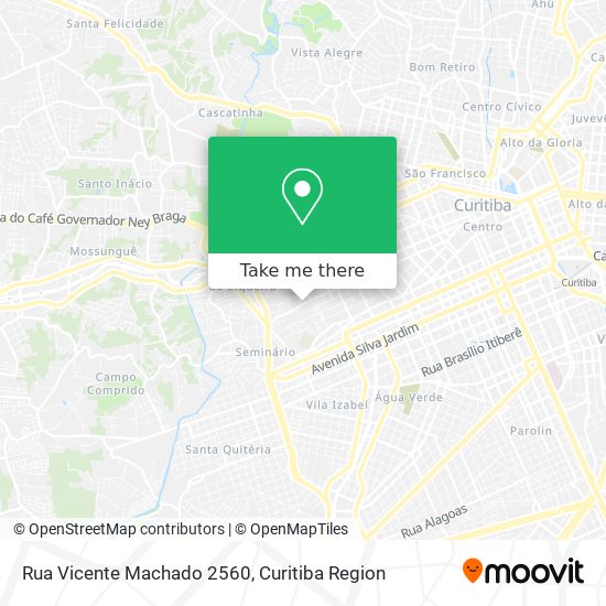 Rua Vicente Machado 2560 map