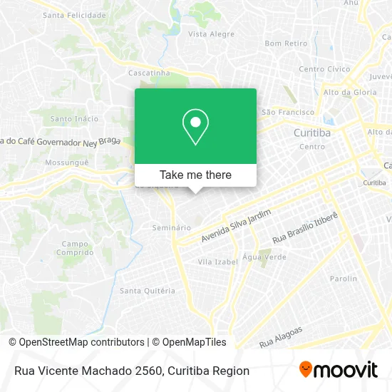 Rua Vicente Machado 2560 map