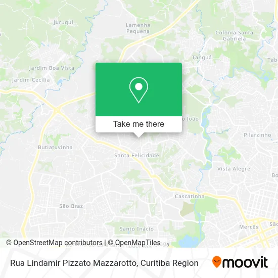 Rua Lindamir Pizzato Mazzarotto map