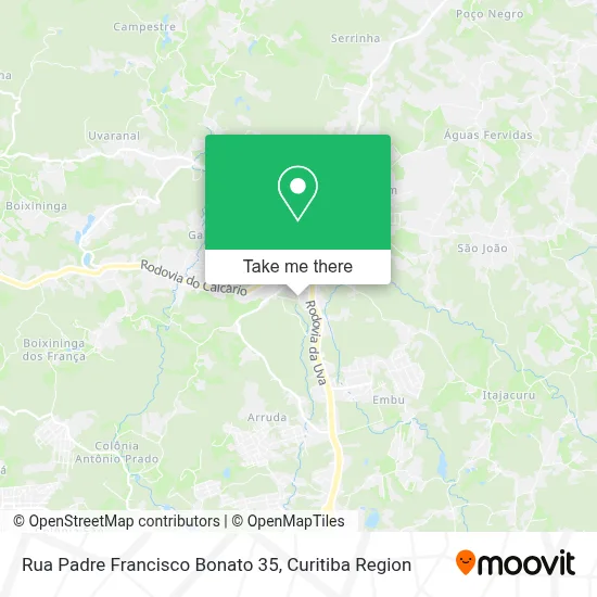 Rua Padre Francisco Bonato 35 map