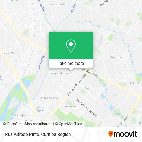 Rua Alfredo Pinto map