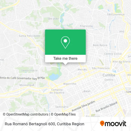 Rua Romanó Bertagnoli 600 map