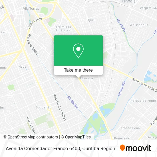 Avenida Comendador Franco 6400 map