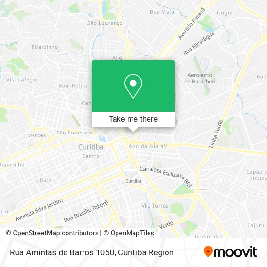 Rua Amintas de Barros 1050 map