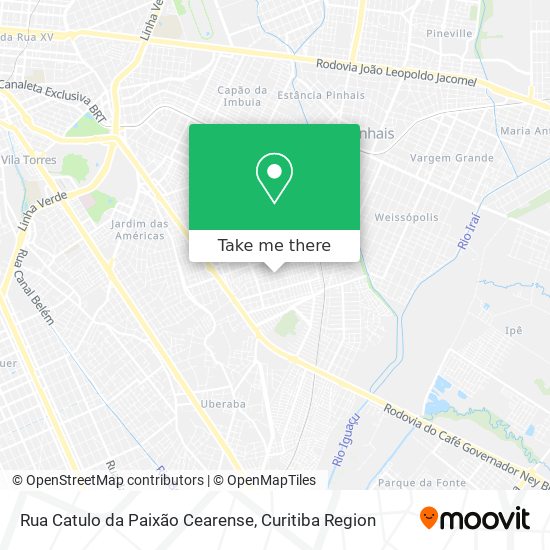 Rua Catulo da Paixão Cearense map