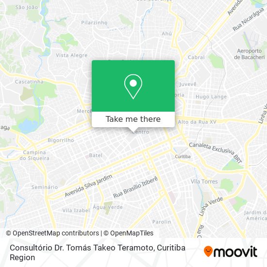 Consultório Dr. Tomás Takeo Teramoto map