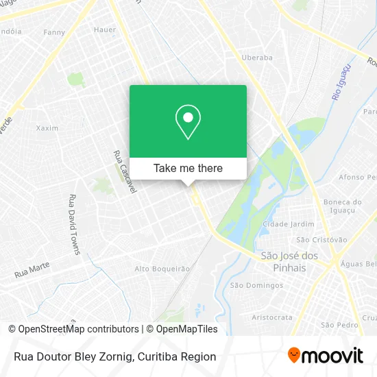 Rua Doutor Bley Zornig map