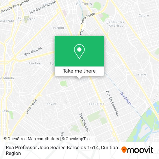 Rua Professor João Soares Barcelos 1614 map