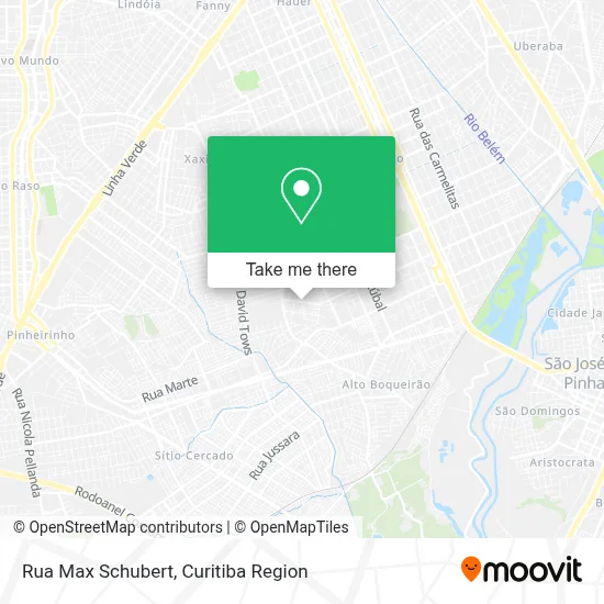 Rua Max Schubert map