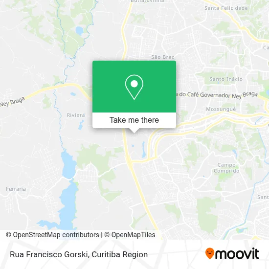 Rua Francisco Gorski map