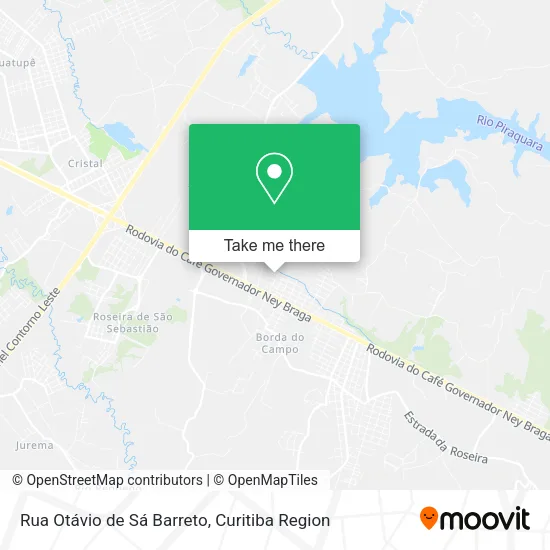 Rua Otávio de Sá Barreto map