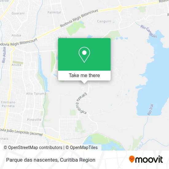 Parque das nascentes map