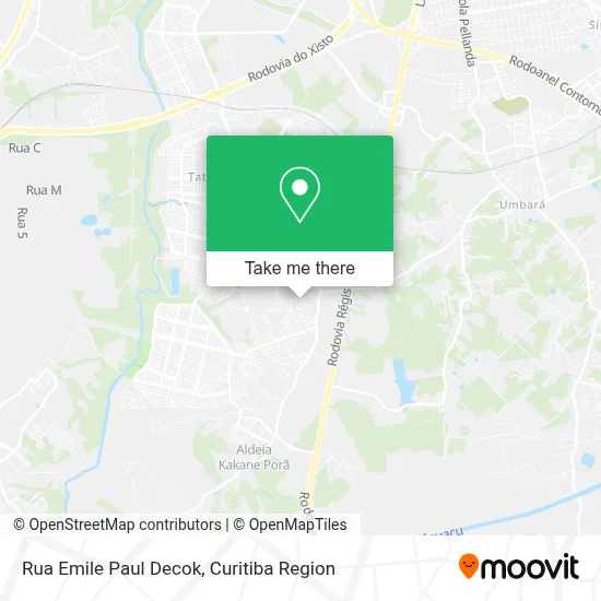 Rua Emile Paul Decok map