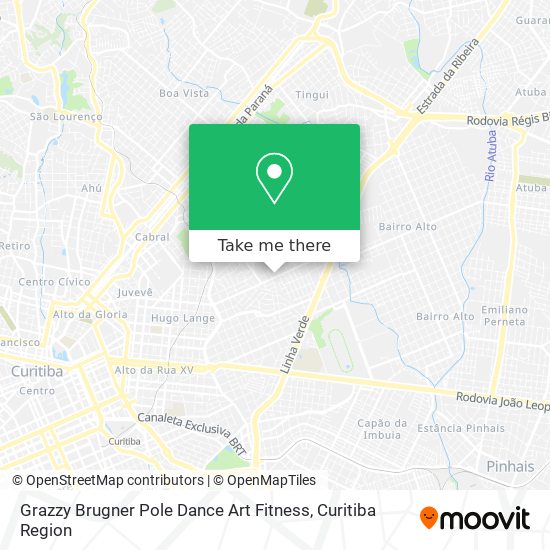 Grazzy Brugner Pole Dance Art Fitness map