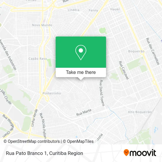Rua Pato Branco 1 map