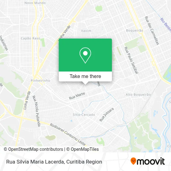 Rua Silvia Maria Lacerda map
