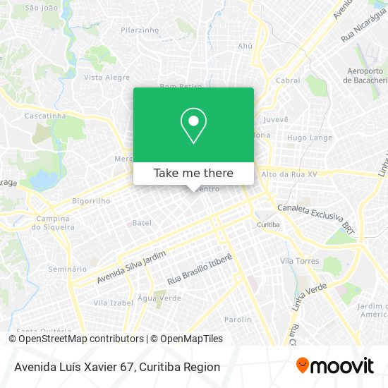 Avenida Luís Xavier 67 map