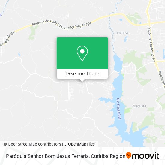 Paróquia Senhor Bom Jesus Ferraria map