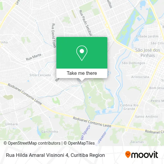 Rua Hilda Amaral Visinoni 4 map