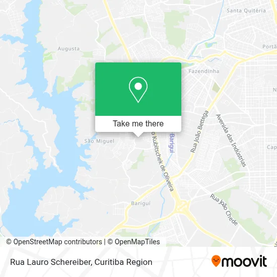 Rua Lauro Schereiber map
