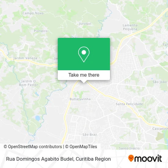 Rua Domingos Agabito Budel map