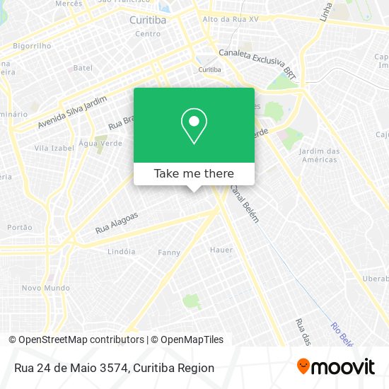 Mapa Rua 24 de Maio 3574