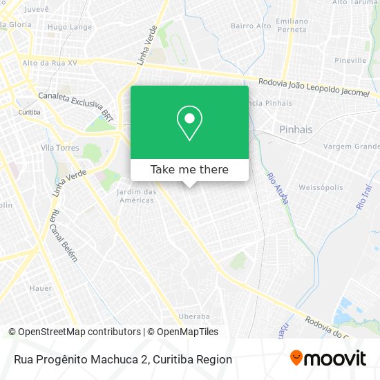 Rua Progênito Machuca 2 map
