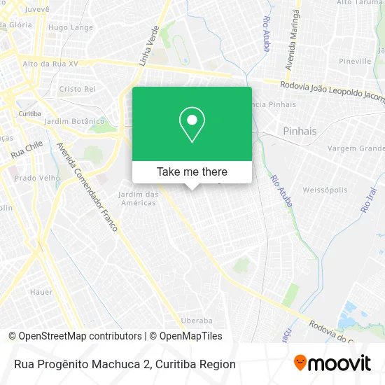 Rua Progênito Machuca 2 map