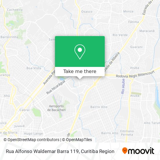 Rua Alfonso Waldemar Barra 119 map