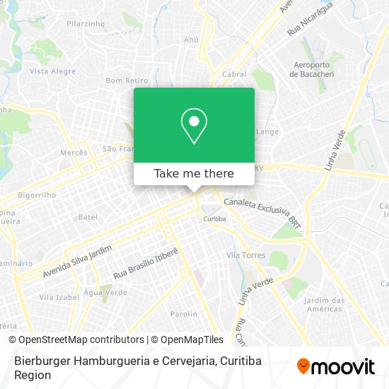 Bierburger Hamburgueria e Cervejaria map
