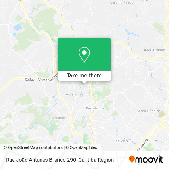 Rua João Antunes Branco 290 map