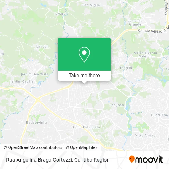 Rua Angelina Braga Cortezzi map