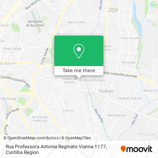 Rua Professora Antonia Reginato Vianna 1177 map