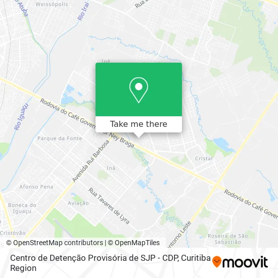 Centro de Detenção Provisória de SJP - CDP map