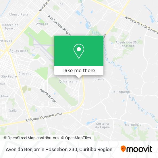 Avenida Benjamin Possebon 230 map
