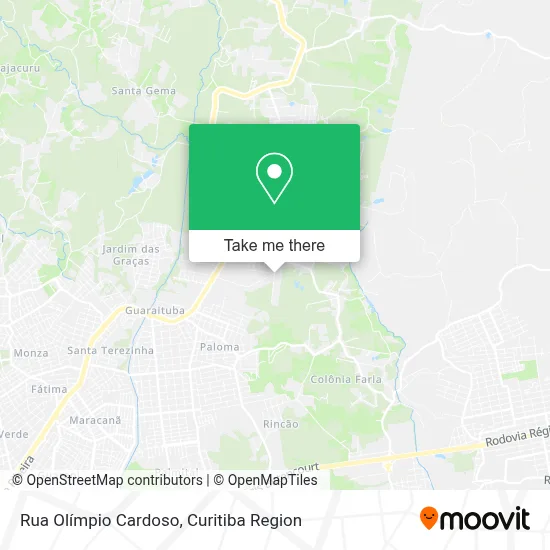 Rua Olímpio Cardoso map