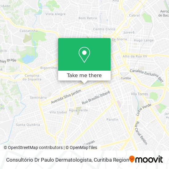 Consultório Dr Paulo Dermatologista map