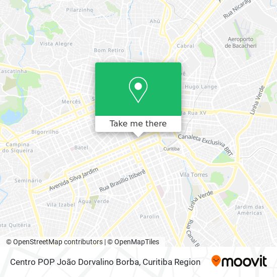 Centro POP João Dorvalino Borba map