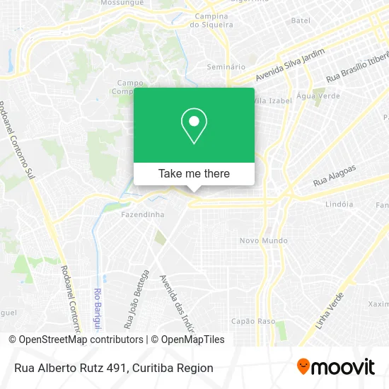 Rua Alberto Rutz 491 map
