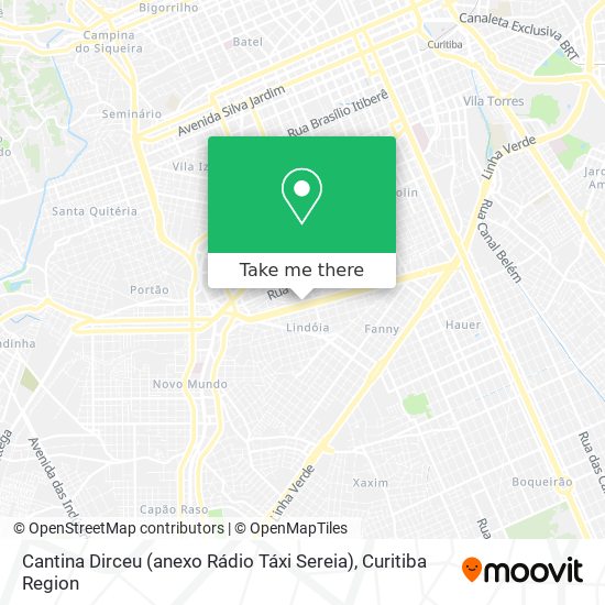 Cantina Dirceu (anexo Rádio Táxi Sereia) map