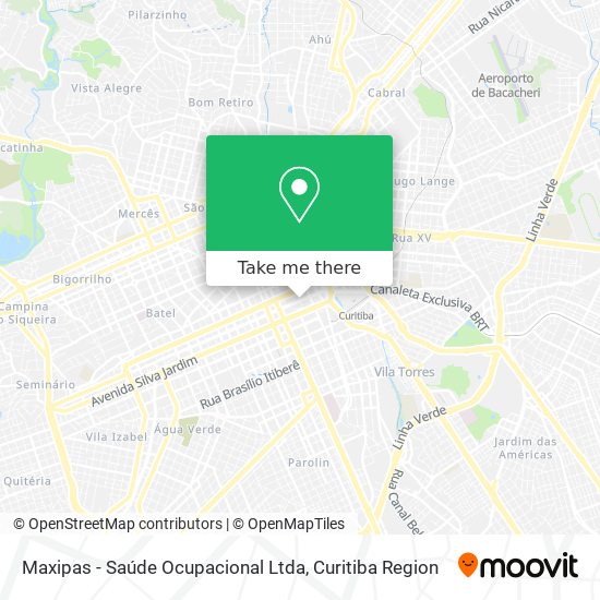 Maxipas - Saúde Ocupacional Ltda map