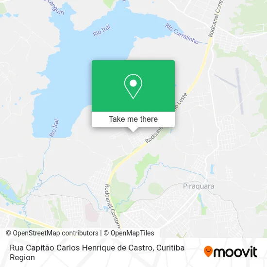 Rua Capitão Carlos Henrique de Castro map