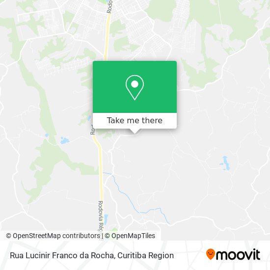 Rua Lucinir Franco da Rocha map