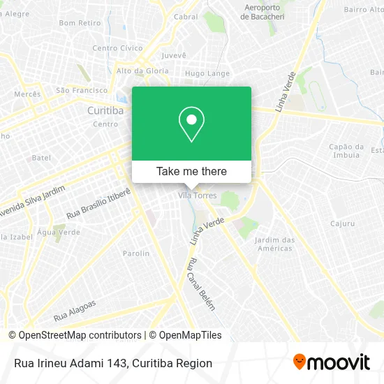 Rua Irineu Adami 143 map