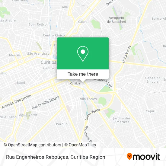 Rua Engenheiros Rebouças map