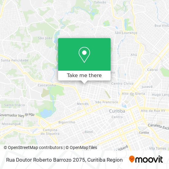 Rua Doutor Roberto Barrozo 2075 map